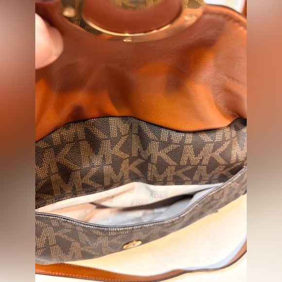 Michael Kors Black and Brown Satchel - Picture 10 of 16